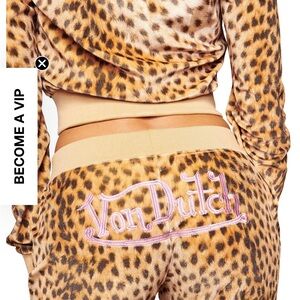 I.AM.GIA Leopard Print Track Pants